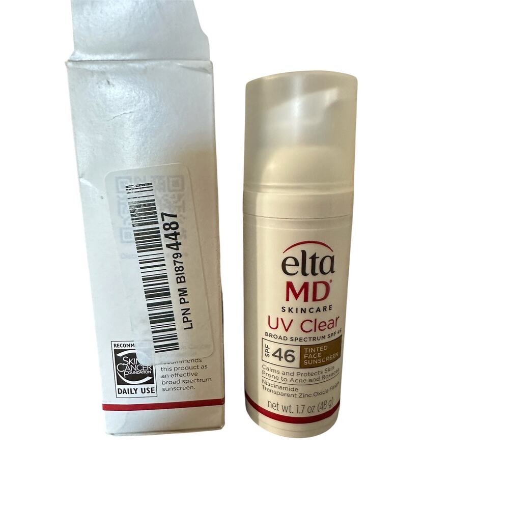 Elta MD UV clear tinted SPF 46 Moisturizer 1.7oz EXP 03/27 *NEW*